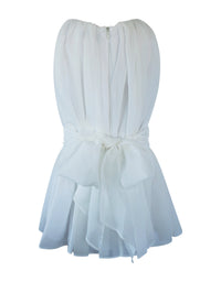 Helena and Harry Girl's Ivory Chiffon Dress