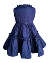 Helena and Harry Girl's Royal Ruffle Taffeta Dress