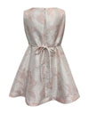 Helena and Harry Girl's Pastel Pink Jacquard Dress
